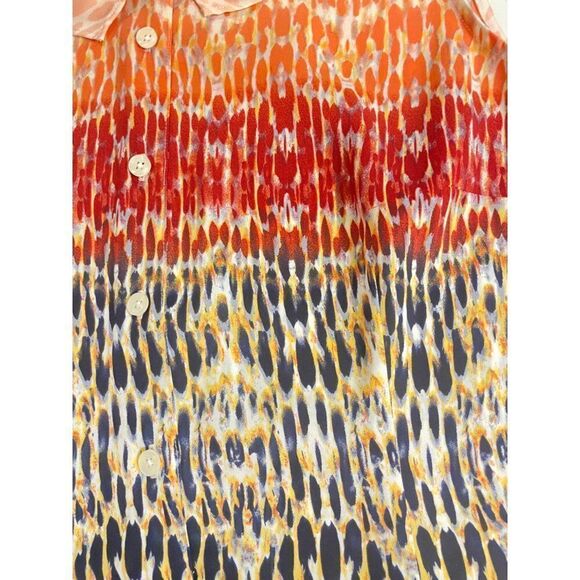 Cabi Love Sleeveless Ombre Printed Blouse Tunic Style 3078 Medium - Picture 4 of 5